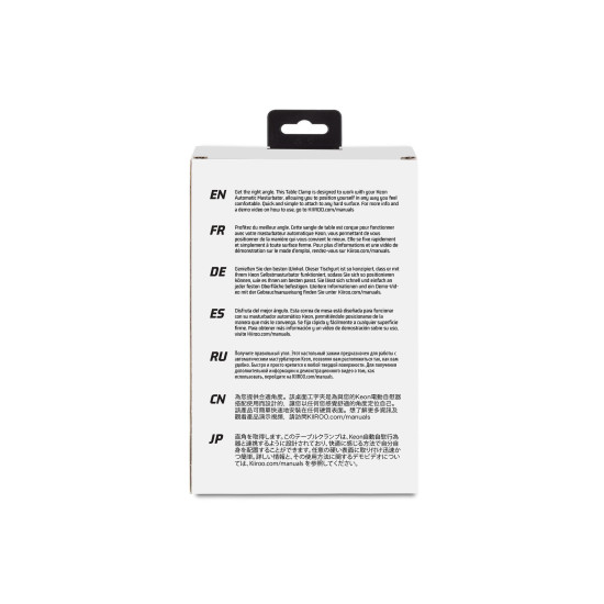 Кріплення на стіл для мастурбатора з регулюванням кута нахилу Kiiroo Keon Table Clamp