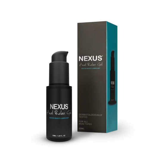 Расслабляющий анальный лубрикант на водной основе Nexus Relax Anal Relaxing Gel, 50 ml