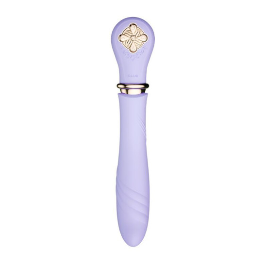 Пульсатор з підігрівом і турборежимом, фіолетовий Zalo Sweet Magic Desire Fantasy Violet