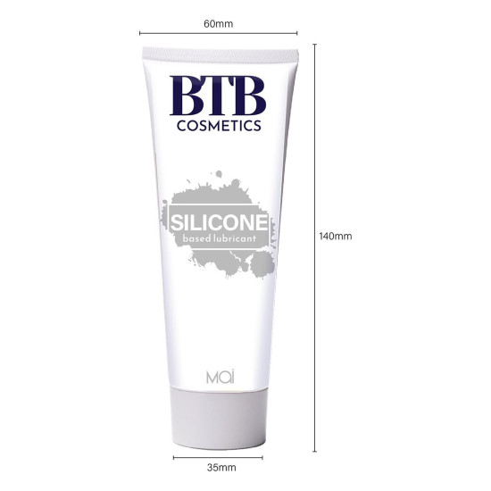 Интимная смазка на силиконовой основе BTB SILICONE, 100 ml