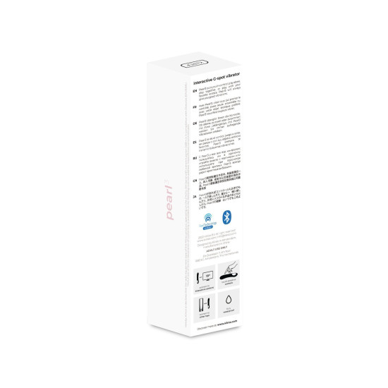 Інтерактивний вібростимулятор для точки G, рожевий Kiiroo Pearl 3 Pink