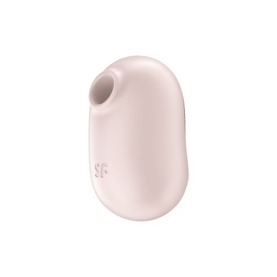 Вакуумний стимулятор з вібрацією, бежевий Satisfyer Pro To Go 2 Beige