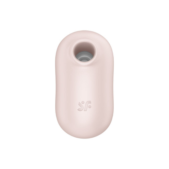 Вакуумний стимулятор з вібрацією, бежевий Satisfyer Pro To Go 2 Beige