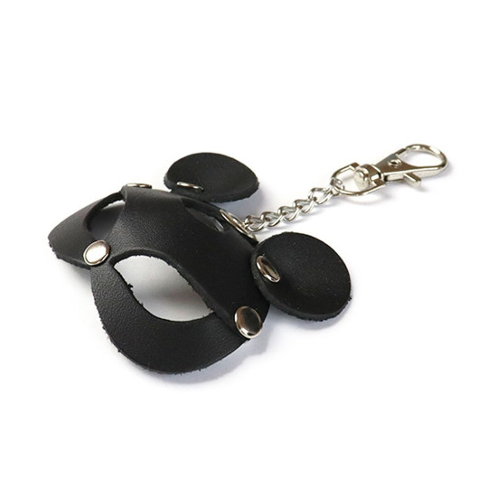 Брелок на карабине, чёрная маска мышки Art of Sex Mouse