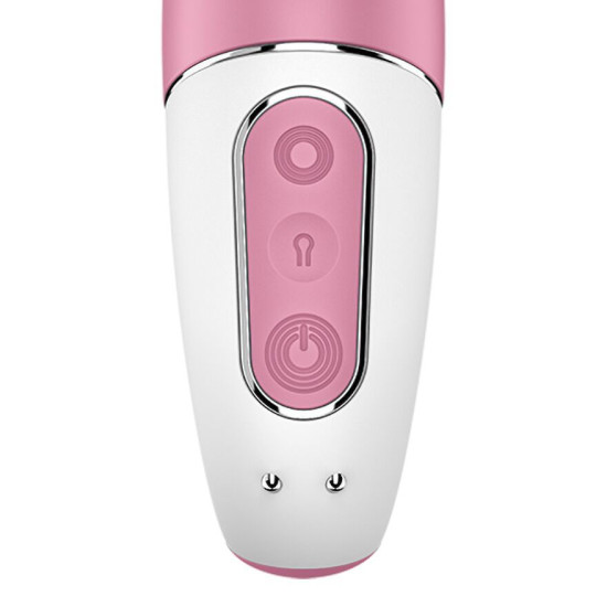 Вібратор-кролик з функцією надування Satisfyer Air Pump Bunny 2