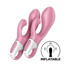 Вибратор-кролик с функцией надувания Satisfyer Air Pump Bunny 2
