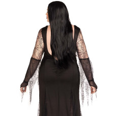 Костюм Мортиши Аддамс Leg Avenue Sexy Spooky Morticia, 1X–2X