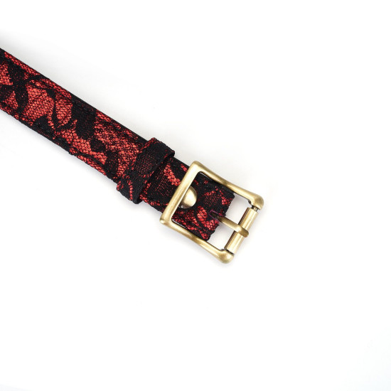 Чокер с кольцом для поводка Liebe Seele Victorian Garden Choker