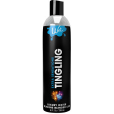 Охолоджуючий лубрикант на водно-силіконовій основі Wet Extra Sensations Tingling, 236 ml
