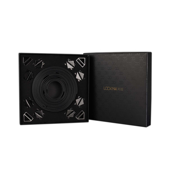 Набор из 8 ремней для связывания, черный Lockink 8-Bondage-Straps Restraint Set Black