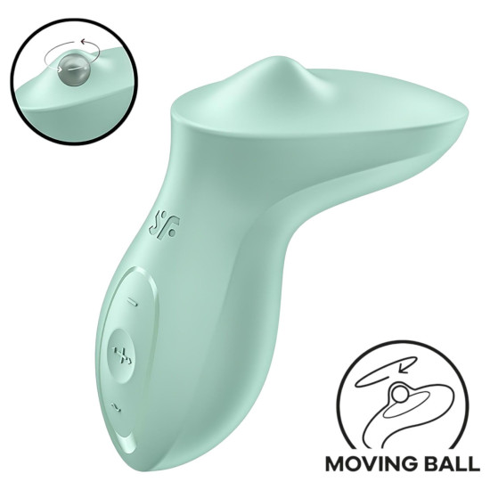Вібратор, м'ятний Satisfyer Exciterrr Mint