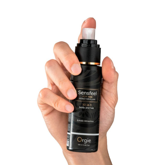 Чоловічий лосьйон з феромонами для тіла та волосся Orgie Sensfeel Seduction Elixir 10 in 1 for Man, 100 ml