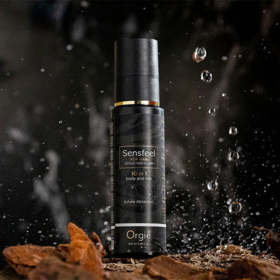 Чоловічий лосьйон з феромонами для тіла та волосся Orgie Sensfeel Seduction Elixir 10 in 1 for Man, 100 ml