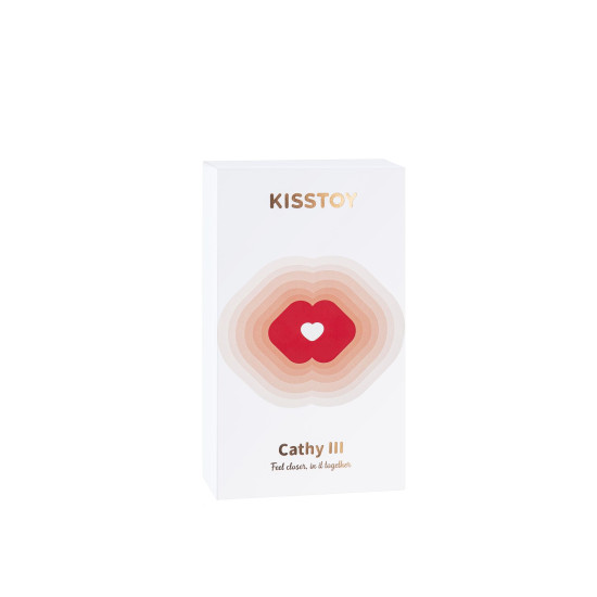 Пульсатор с вакуумным стимулятором, розовый KISSTOY Cathy III Pink