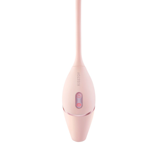 Пульсатор с вакуумным стимулятором, розовый KISSTOY Cathy III Pink