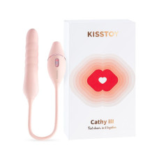 Пульсатор з вакуумним стимулятором, рожевий KISSTOY Cathy III Pink