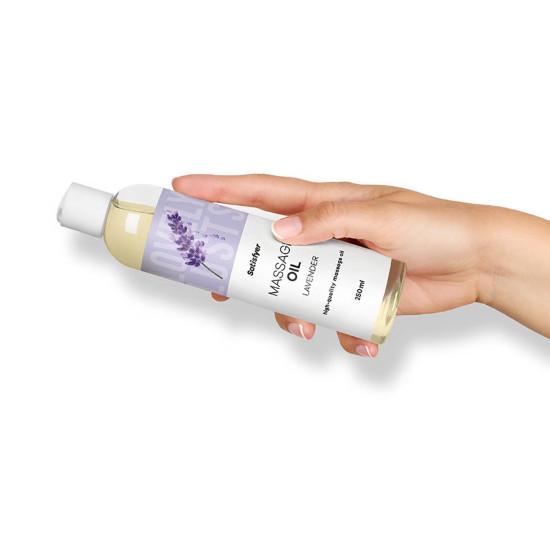 Массажное масло, лаванда Satisfyer Massage Oil Lavender, 250 ml (срок 30.04.2027)