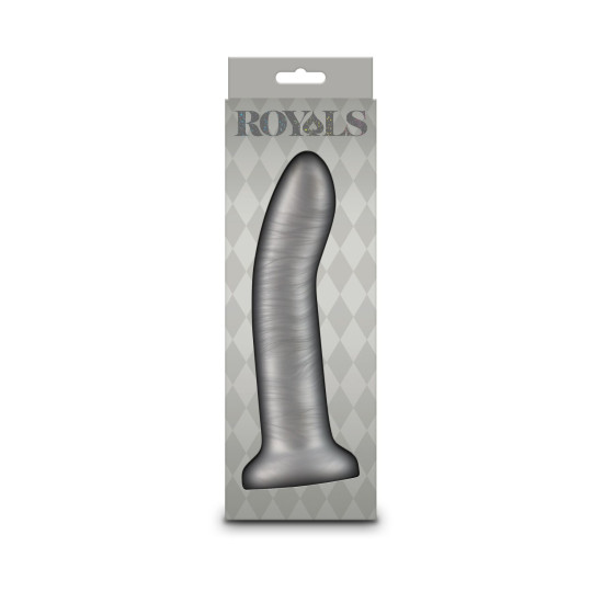 Ділдо, довжина 17.8 см, золотистий NS Novelties Royals - 7" Charlie - Metallic Champagne