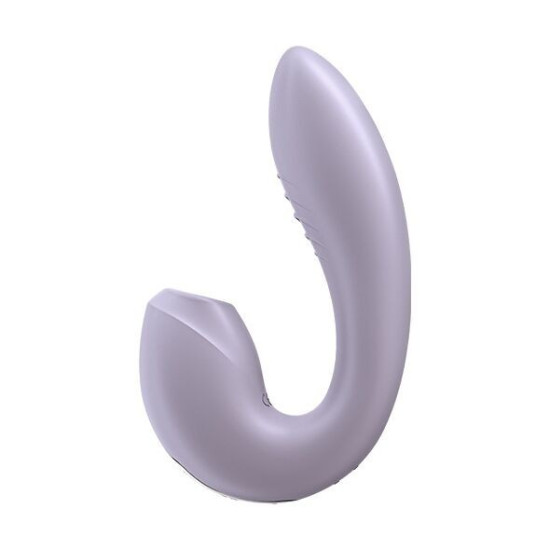 Вакуумний смарт-вібратор з 4 положеннями стовбура, бузковий Satisfyer Sunray Lilac