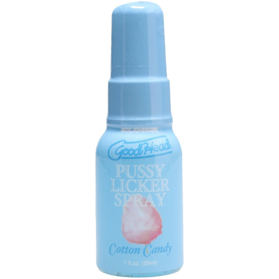 Стимулюючий спрей для кунілінгусу зі смаком цукрової вати Doc Johnson GoodHead Pussy Licker Spray Cotton Candy, 29 ml