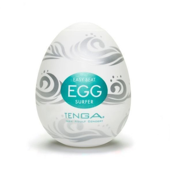 Мастурбатор-яйцо с текстурой «Серфер» Tenga Egg Surfer