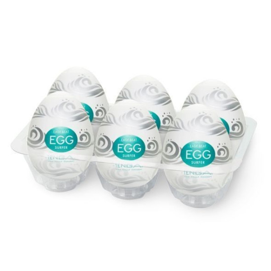 Мастурбатор-яйцо с текстурой «Серфер» Tenga Egg Surfer