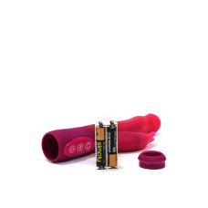 Вібратор-кролик рожевого кольору з перловим масажем Dorcel Baby Rabbit Pink