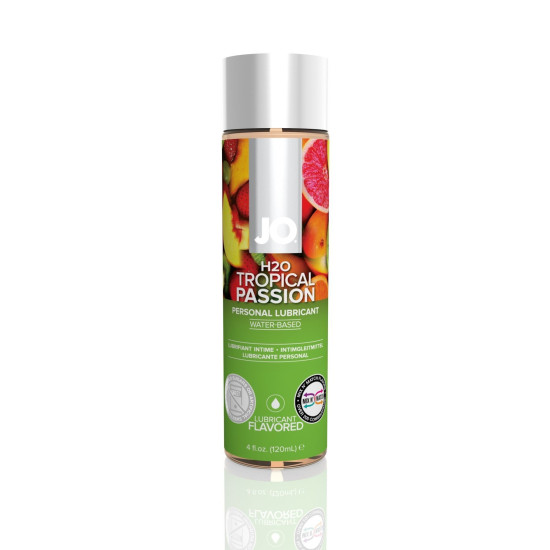 Оральна змазка з солодким смаком тропічних фруктів на водній основі JO H2O Tropical Passion, 120 ml