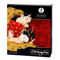 Shunga Dragon Cream, 60 ml - збуджуючий крем для пар з поколюванням та ефектом холод/тепло