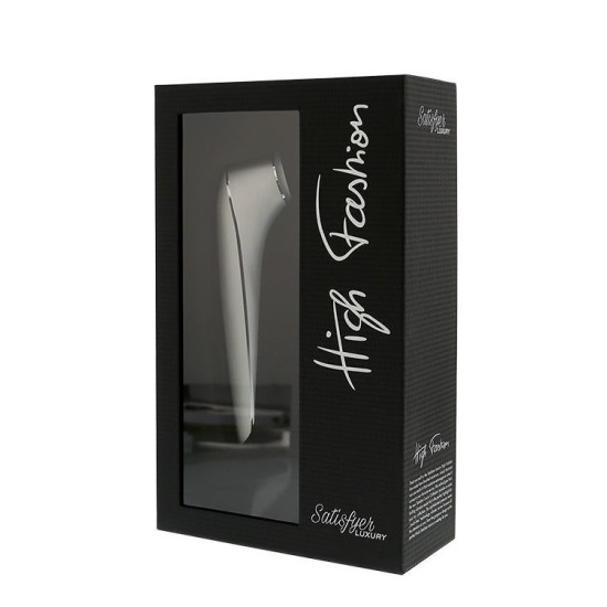 Вакуумний стимулятор люксовий з вручну полірованого алюмінію Satisfyer Luxury High Fashion