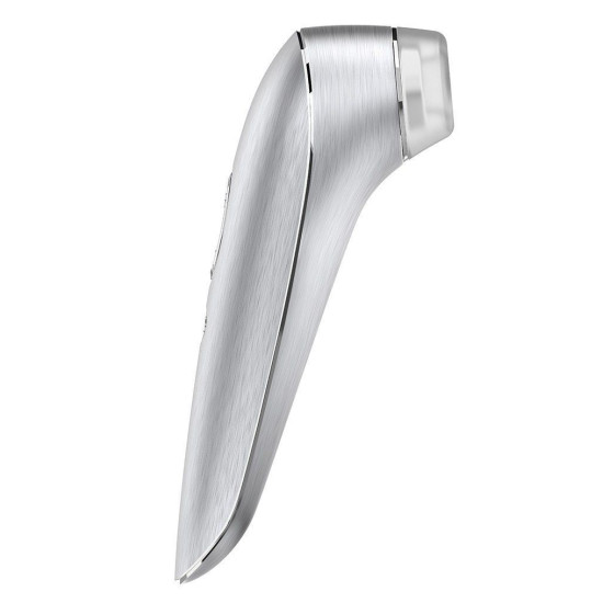 Вакуумний стимулятор люксовий з вручну полірованого алюмінію Satisfyer Luxury High Fashion