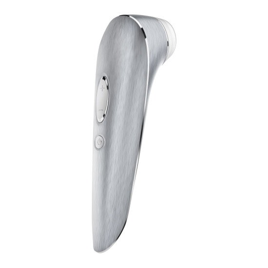 Вакуумний стимулятор люксовий з вручну полірованого алюмінію Satisfyer Luxury High Fashion
