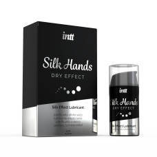 Ультра-густа силіконова змазка з матовим ефектом Intt Silk Hands, 15 ml
