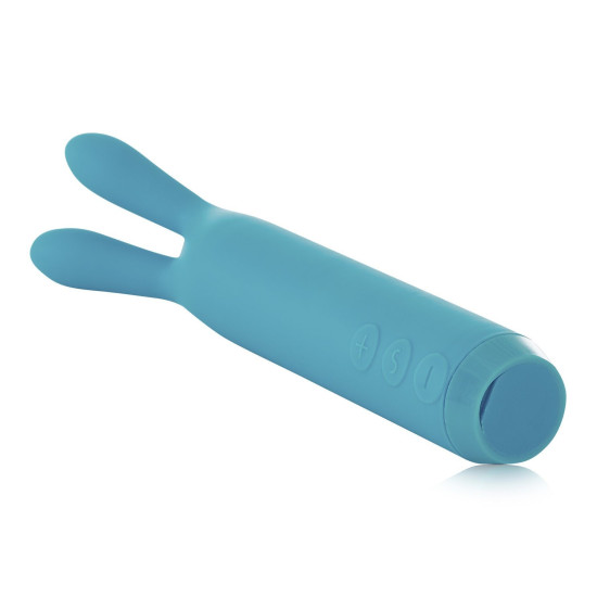Вибратор с ушками бирюзового цвета, глубокая вибрация Je Joue Rabbit Bullet Vibrator Teal