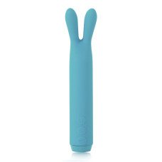 Вібратор з вушками бірюзового кольору, глибока вібрація Je Joue Rabbit Bullet Vibrator Teal