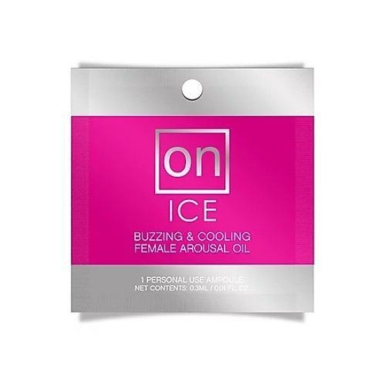 Пробник збуджуючої олії для клітора Sensuva ON Arousal Oil for Her Ice, 0.3 ml