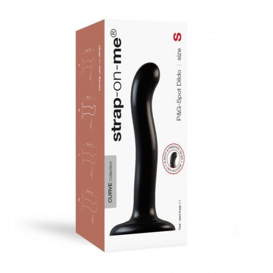 Силіконова насадка для страпона Strap-On-Me P&G-Spot Dildo, S