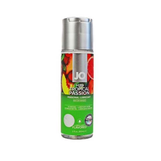 Оральная смазка со вкусом тропических фруктов на водной основе JO H2O Tropical Passion, 60 ml