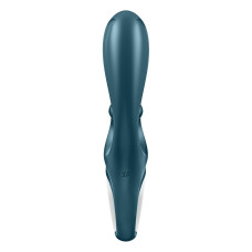 Вібратор-кролик, блакитно-сірий Satisfyer Hug Me Bluegrey