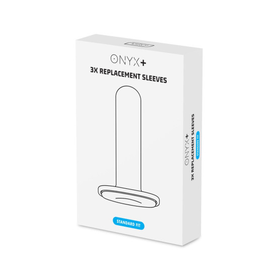 Рукава для мастурбатора, стандартные, 3 шт. Kiiroo Onyx+ Standard
