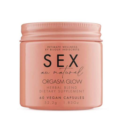 Натуральная пищевая добавка для повышения либидо Bijoux Indiscrets Sex au Naturel Orgasm Glow