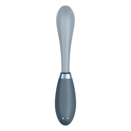 Вібратор з гнучким стовбуром і фіксацією положення, сірий Satisfyer G-Spot Flex 3 Grey