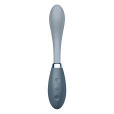 Вибратор с гибким стволом и фиксацией положения, серый Satisfyer G-Spot Flex 3 Grey