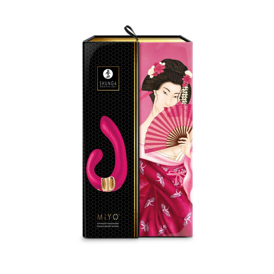 Вібратор-кролик, малиновий Shunga Miyo Raspberry