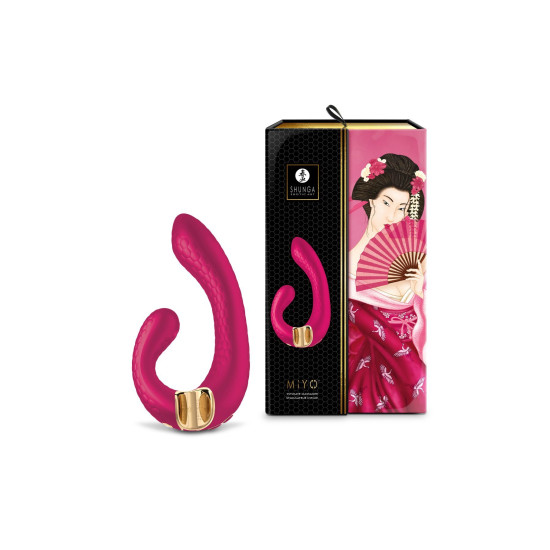 Вібратор-кролик, малиновий Shunga Miyo Raspberry