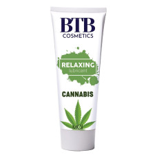 Лубрикант с ароматом конопли на водной основе BTB FLAVORED CANNABIS, 100 ml