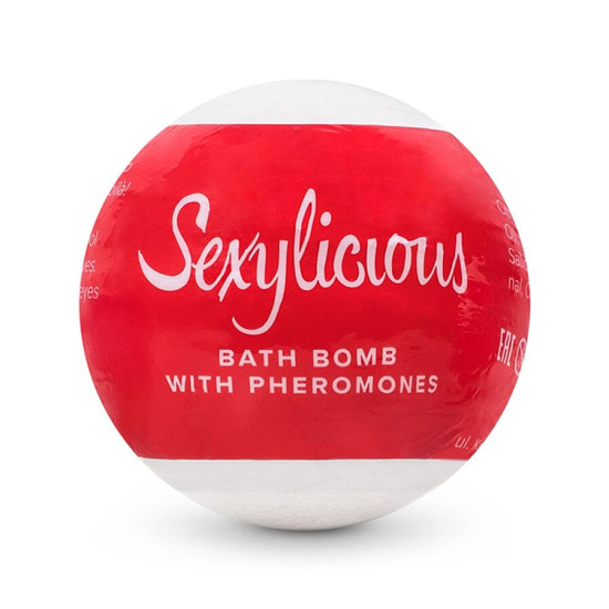 Бомбочка для ванни з феромонами Obsessive Bath Bomb with Pheromones Sexy, 100 g