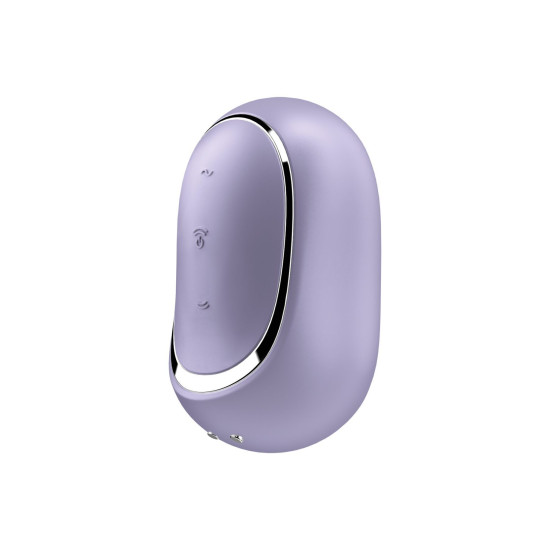 Вакуумний стимулятор з вібрацією, фіолетовий Satisfyer Pro To Go 2 Violet