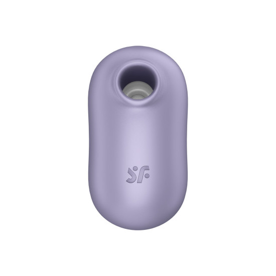 Вакуумний стимулятор з вібрацією, фіолетовий Satisfyer Pro To Go 2 Violet