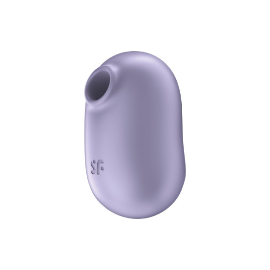 Вакуумний стимулятор з вібрацією, фіолетовий Satisfyer Pro To Go 2 Violet